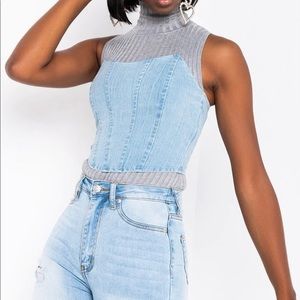 AKIRA Blue Jean Corset